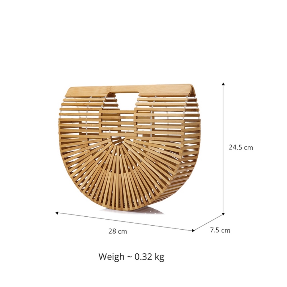 Bamboo Arc Bag - Picture 3 of 6